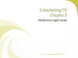 E-Marketing/7E Chapter 5