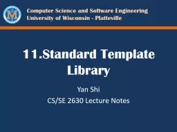 11.Standard Template Library