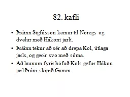 82. kafli Þráinn   Sigfússon