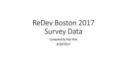 ReDev  Boston 2017 Survey Data