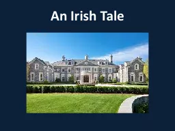 An Irish Tale Genesis 1:26 -