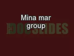 Mina mar group 