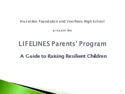 Hazelden  Foundation and Voorhees High School