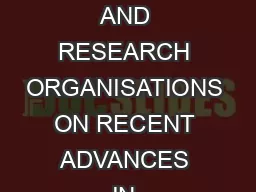 LINKAGES BETWEEN AGROPRENEURS AND RESEARCH ORGANISATIONS ON RECENT ADVANCES IN AGRICULTURE