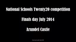 National Schools Twenty20 competition