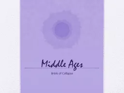 Middle Ages Brink of Collapse