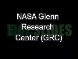 NASA Glenn Research Center (GRC)