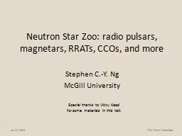 Stephen C.-Y. Ng McGill University