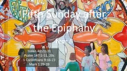 Fifth Sunday after the Epiphany