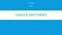 single  mothers Concept User