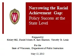 Narrowing the Racial Achievement Gap: