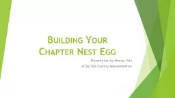 Building Your Chapter Nest Egg