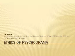 ETHICS OF PSYCHODRAMA İnci