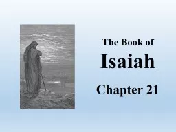 The Book of Isaiah Chapter 21