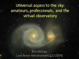 Universal access to the sky: amateurs, professionals, and the virtual observatory