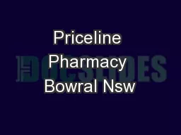 Priceline Pharmacy Bowral Nsw