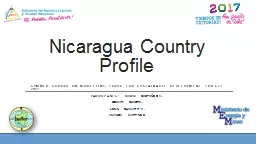 Nicaragua Country Profile