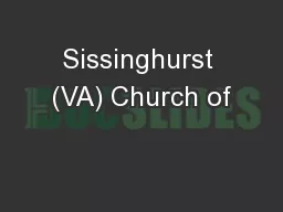 Sissinghurst (VA) Church of