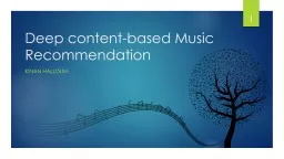 Deep content-based Music Recommendation
