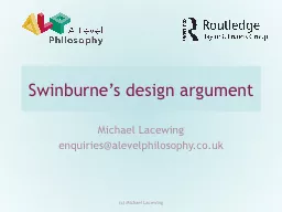 Swinburne’s  design  argument