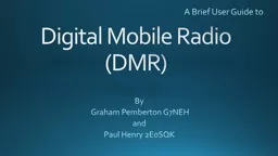 Digital Mobile Radio (DMR)