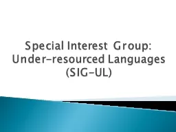 Special Interest 　 Group
