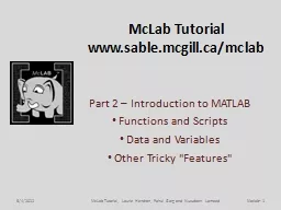 McLab  Tutorial www.sable.mcgill.ca/mclab