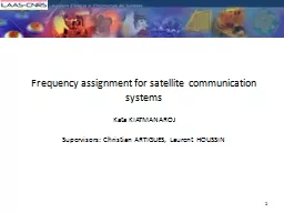 Frequency assignment for satellite communication systems