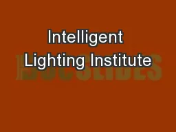 Intelligent Lighting Institute