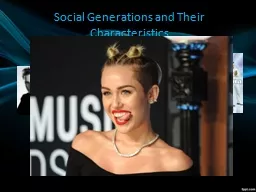 Social Generations and Their Characteristics