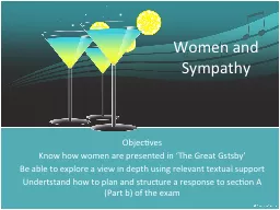 Women and  Sympathy  Objectives