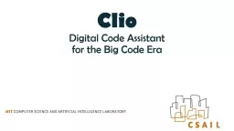 Clio Digital Code Assistant