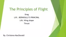 The Principles of Flight