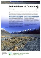 Canterbury Conservancy Published by Department of Cons