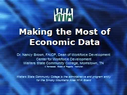 Making the Most of Economic Data
