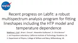 Recent progress on  Labfit