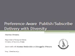 Preference-Aware Publish/Subscribe Delivery with Diversity
