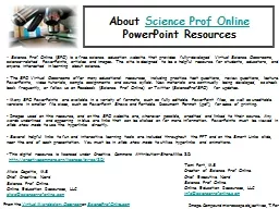 About  Science Prof Online