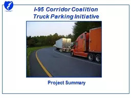 Project Summary I-95 Corridor Coalition