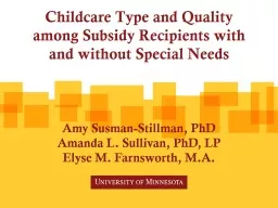 Amy Susman-Stillman, PhD