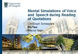 Mental Simulations of Voice and Speech during Reading of Quotations