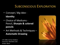Subconscious Exploration