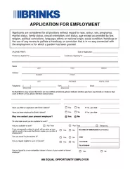 APPLICATION FOR EMPLOYMENT Applicants are considered f