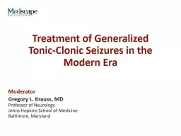 Treatment of Generalized