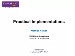 Practical Implementations