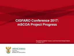 CIGFARO Conference 2017: