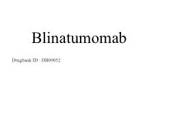 Blinatumomab Drugbank  ID :