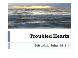 Troubled Hearts Job 14:1; John 14:1-4