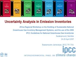 Uncertainty Analysis in Emission Inventories