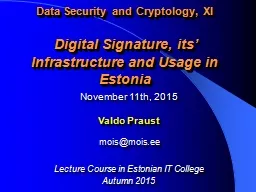 Data Security and Cryptology, XI